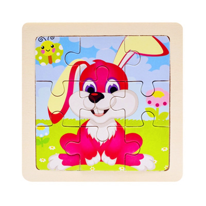 Wooden Jigsaw Puzzles Kids Activity